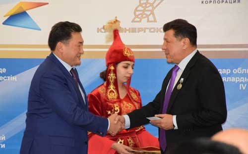 Награждение за заслуги в области инноваций.